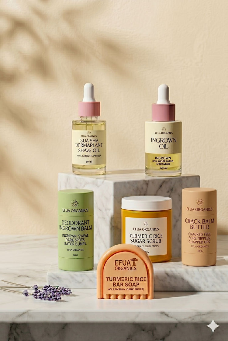 TREATMENT TARGETED - INGROWNs. Smooth Bumps + Dark Spots + Even Skin Tone.
