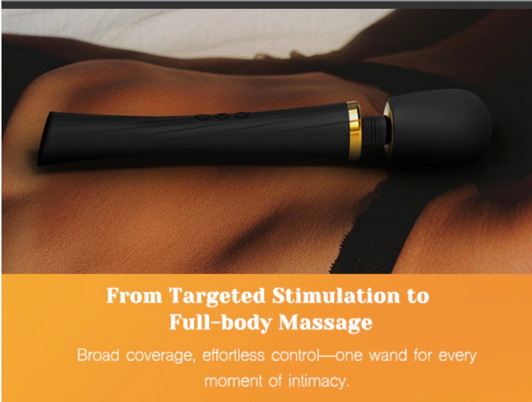 Massager Quiet Powerful Waterproof Cordless Power Hammer HandHeld Massager for Neck Back Leg Waist Relief 90 Minutes Run Time. USB Rechargeable