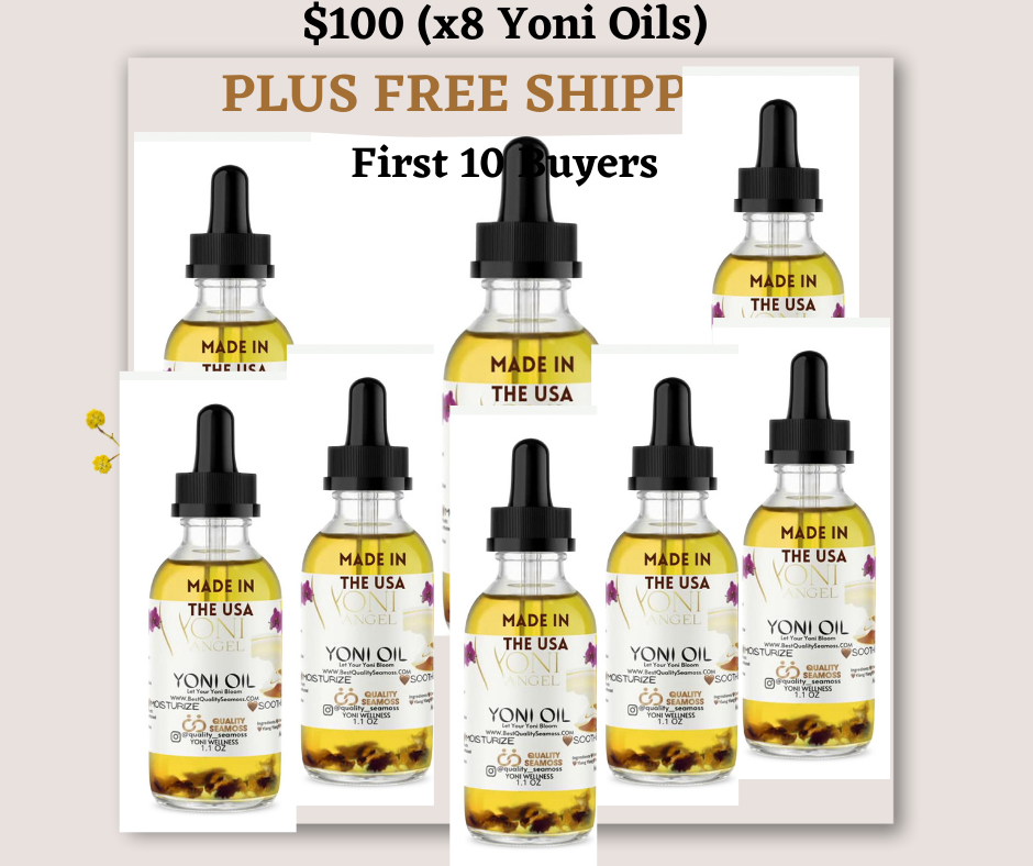 Yoni Oil for PH Balance, Dryness, Itching, Odor Control