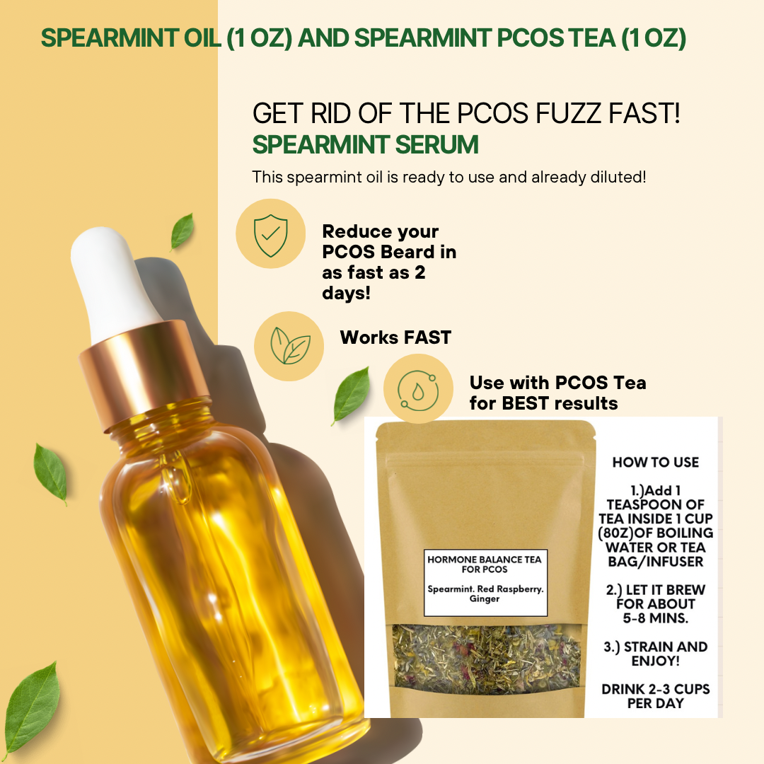 PCOS Hormone Balance Tea PCOS (Spearmint, Raspberry, Ginger)