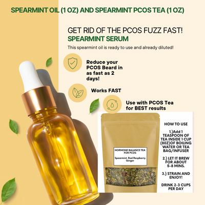PCOS Hormone Balance Tea PCOS (Spearmint, Raspberry, Ginger)
