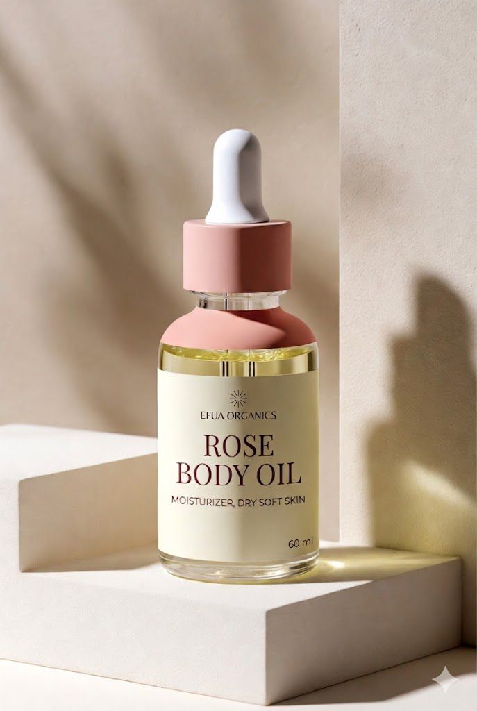 ROSE BODY OIL - Deep Hydration. Soft Glow.