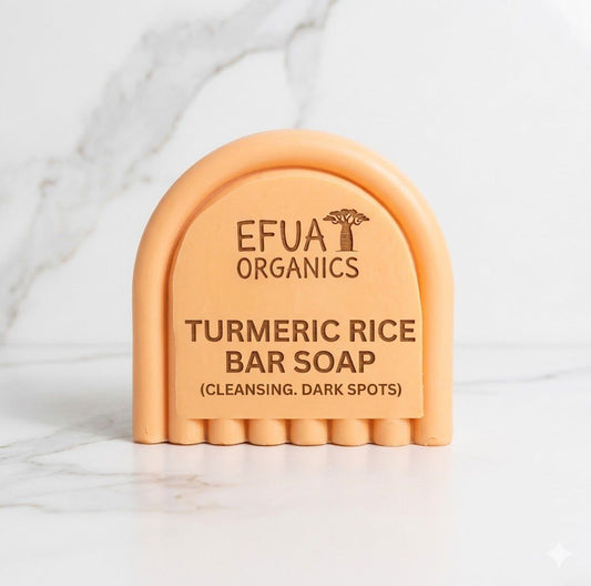 TURMERIC RICE BAR SOAP - Cleanse. Clarify. Even Tone.