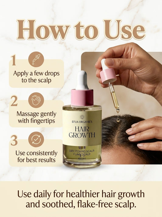 HAIR OIL - Nourish Your Scalp. Strengthen & Grow.