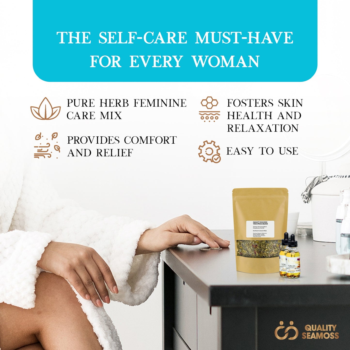 *Yoni Steam Herbs (Relaxing-at-Home Steaming!)