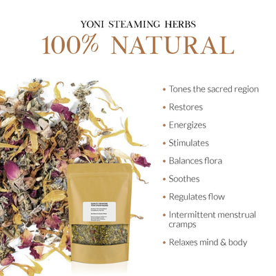 *Yoni Steam Herbs (Relaxing-at-Home Steaming!)3-4 Sessions
