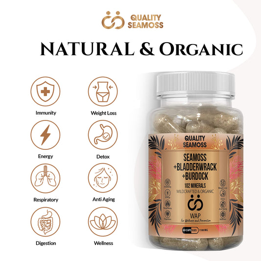 102 Plus (SeaMoss/ BladderWrack/Burdock)